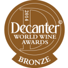 Decanter World Wine Awards 2014 - bronze