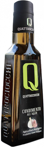 Extra panenský olivový olej s česnekem BIO - 0,25 l