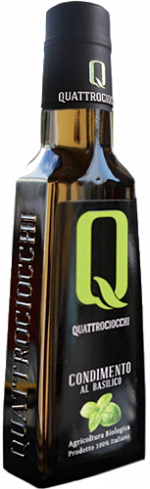 Extra panenský olivový olej s bazalkou<br>BIO - 0,25 l