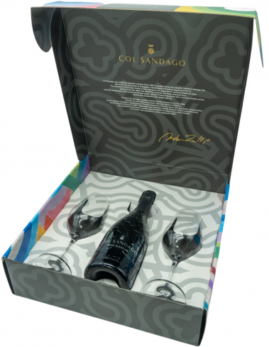 Dárkový set Col Sandago Prosecco Valdobbiadene CASE BIANCHE Superiore<br>Extra Dry<br>DOCG